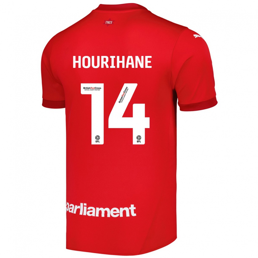 Kandiny Kinder Conor Hourihane #14 Rot Heimtrikot Trikot 2024/25 T-Shirt