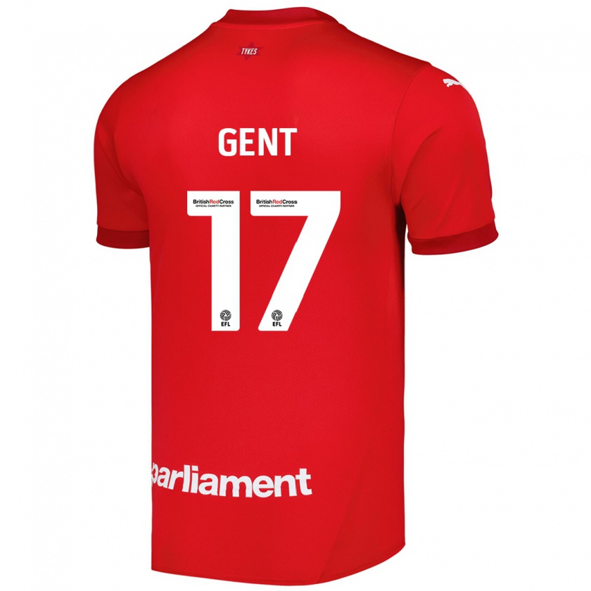 Kandiny Kinder Georgie Gent #17 Rot Heimtrikot Trikot 2024/25 T-Shirt