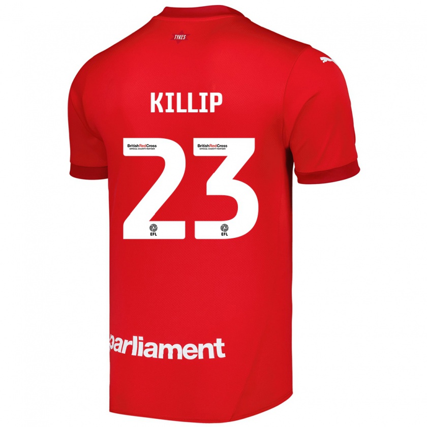 Kandiny Kinder Ben Killip #23 Rot Heimtrikot Trikot 2024/25 T-Shirt