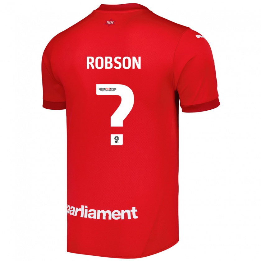 Kandiny Kinder Robson Woodcock #0 Rot Heimtrikot Trikot 2024/25 T-Shirt