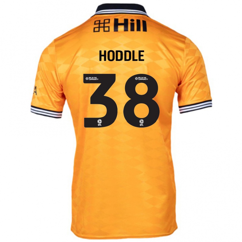 Kandiny Kinder George Hoddle #38 Orange Heimtrikot Trikot 2024/25 T-Shirt