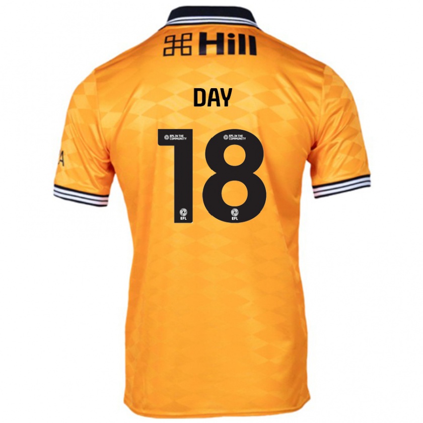 Kandiny Kinder Niamh Day #18 Orange Heimtrikot Trikot 2024/25 T-Shirt