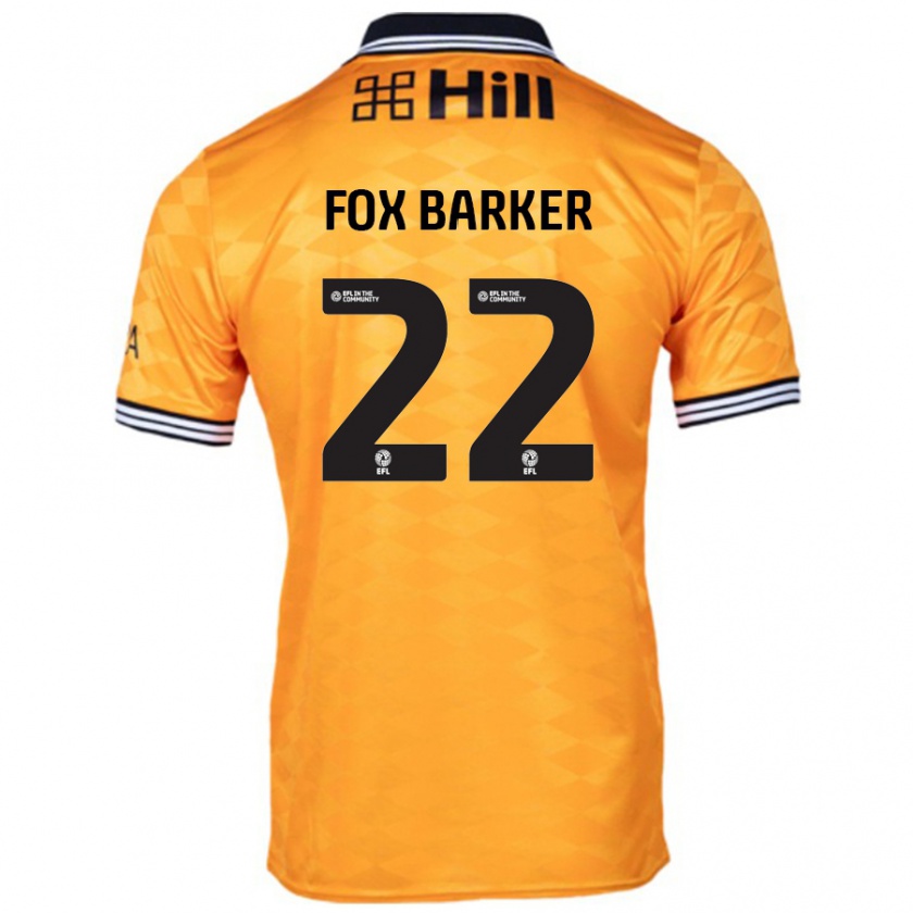 Kandiny Kinder Mistie Fox-Barker #22 Orange Heimtrikot Trikot 2024/25 T-Shirt