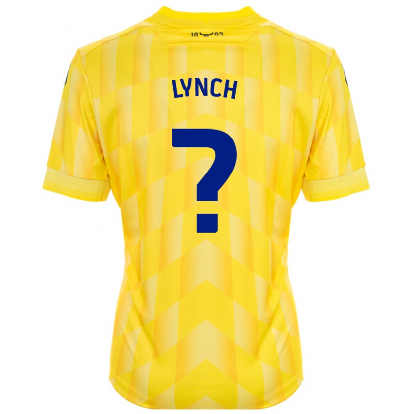 Kandiny Kinder Bobby Lynch #0 Gelb Heimtrikot Trikot 2024/25 T-Shirt