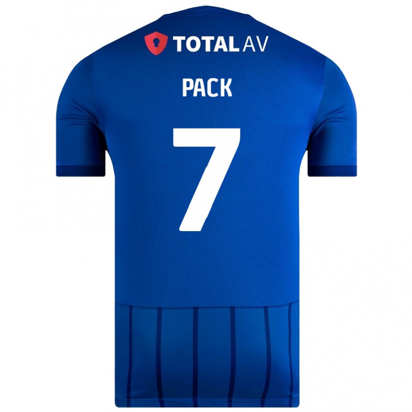 Kandiny Kinder Marlon Pack #7 Blau Heimtrikot Trikot 2024/25 T-Shirt