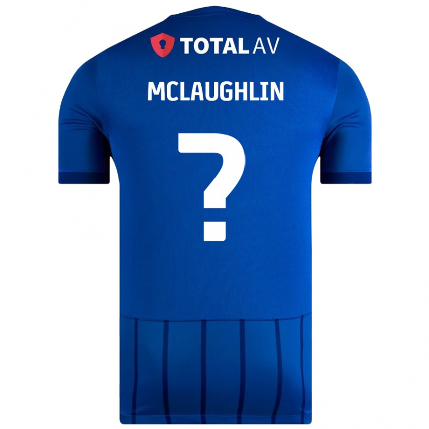 Kandiny Kinder Erin Mclaughlin #0 Blau Heimtrikot Trikot 2024/25 T-Shirt