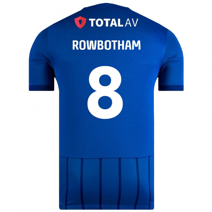 Kandiny Kinder Ava Rowbotham #8 Blau Heimtrikot Trikot 2024/25 T-Shirt