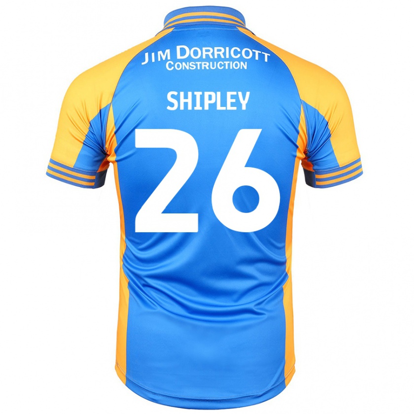 Kandiny Kinder Jordan Shipley #26 Blau Bernstein Heimtrikot Trikot 2024/25 T-Shirt