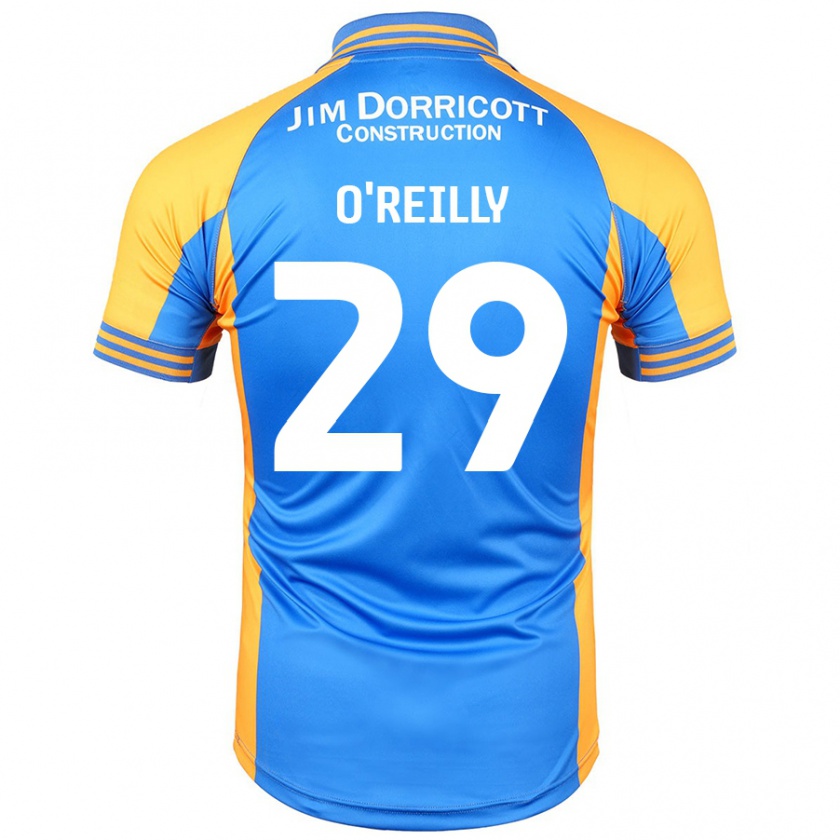 Kandiny Kinder Tommi O'reilly #29 Blau Bernstein Heimtrikot Trikot 2024/25 T-Shirt