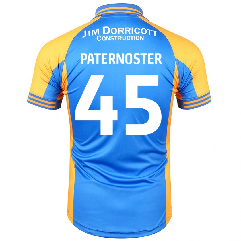 Kandiny Kinder Vladimir Paternoster #45 Blau Bernstein Heimtrikot Trikot 2024/25 T-Shirt