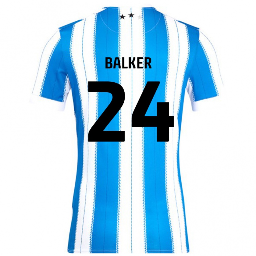 Kandiny Kinder Radinio Balker #24 Blau Weiß Heimtrikot Trikot 2024/25 T-Shirt