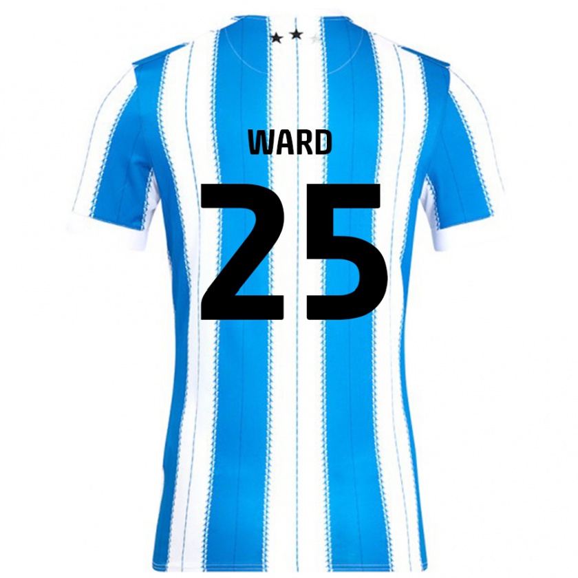 Kandiny Kinder Danny Ward #25 Blau Weiß Heimtrikot Trikot 2024/25 T-Shirt