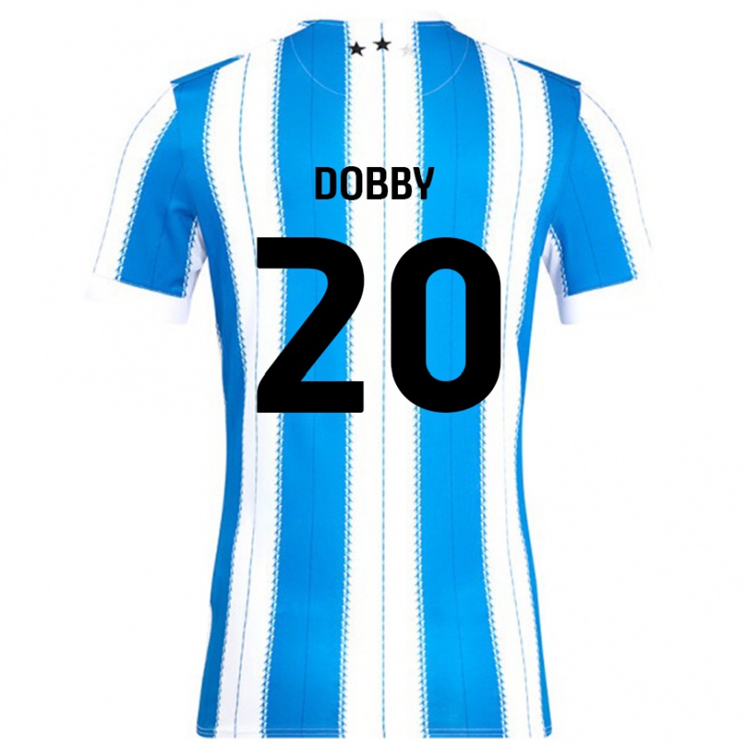 Kandiny Kinder Sarah Dobby #20 Blau Weiß Heimtrikot Trikot 2024/25 T-Shirt