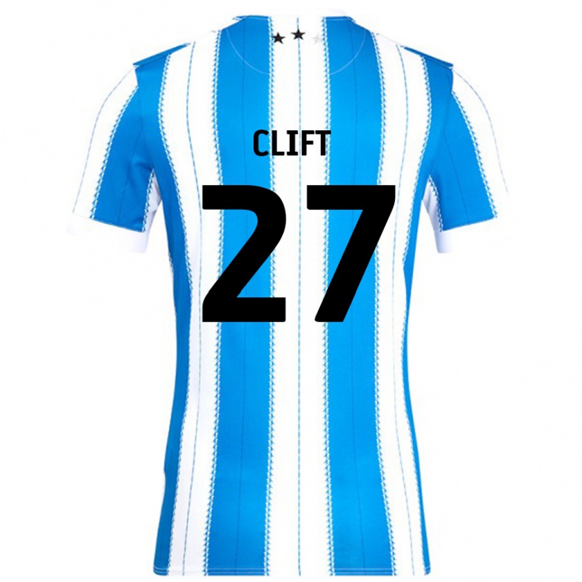 Kandiny Kinder Cassidy Clift #27 Blau Weiß Heimtrikot Trikot 2024/25 T-Shirt