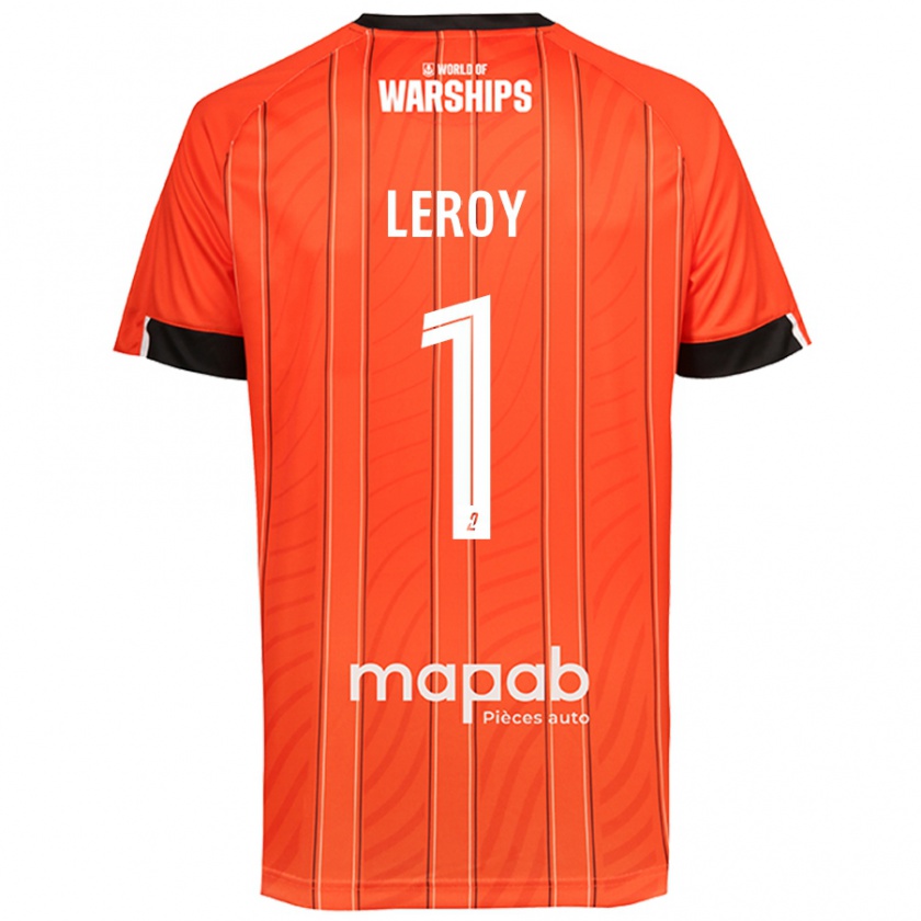 Kandiny Kinder Benjamin Leroy #1 Orange Heimtrikot Trikot 2024/25 T-Shirt