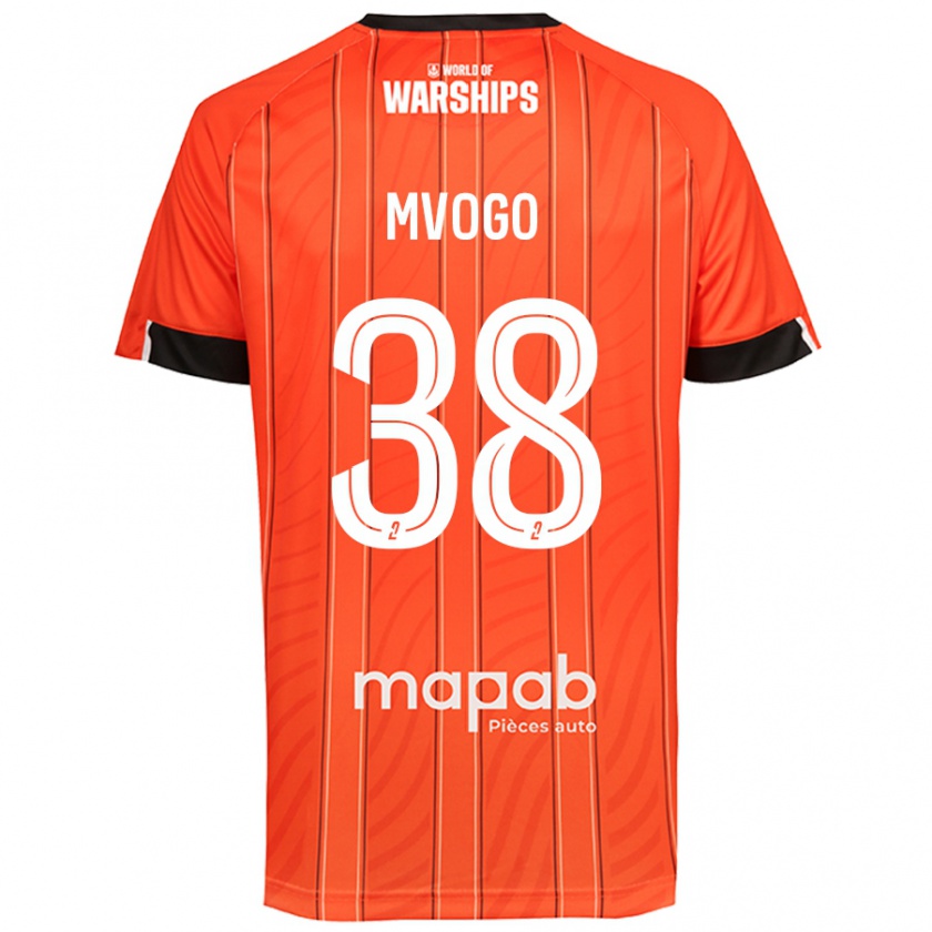 Kandiny Kinder Yvon Mvogo #38 Orange Heimtrikot Trikot 2024/25 T-Shirt