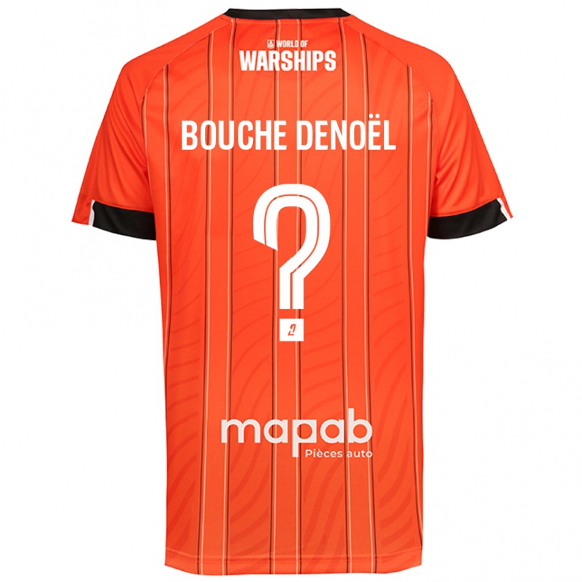 Kandiny Kinder Max Bouche Denoël #0 Orange Heimtrikot Trikot 2024/25 T-Shirt