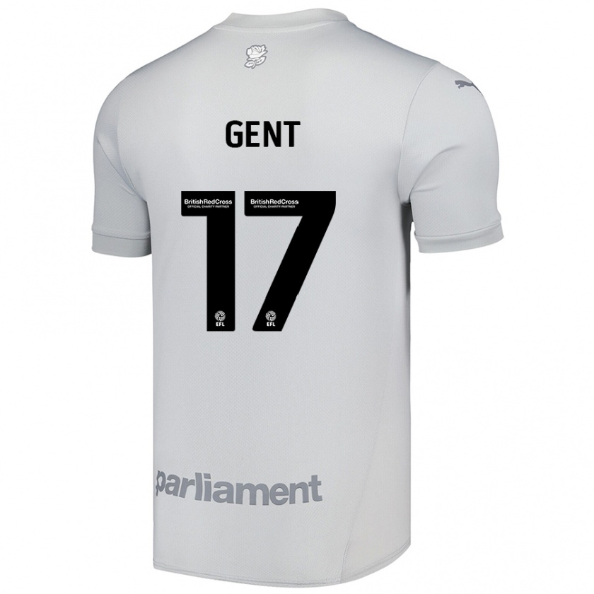 Kandiny Kinder Georgie Gent #17 Silbergrau Auswärtstrikot Trikot 2024/25 T-Shirt