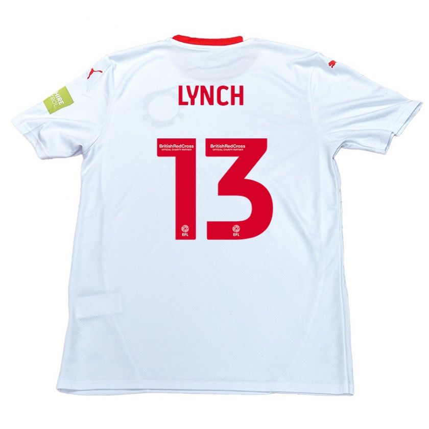 Kandiny Kinder Jay Lynch #13 Weiß Auswärtstrikot Trikot 2024/25 T-Shirt