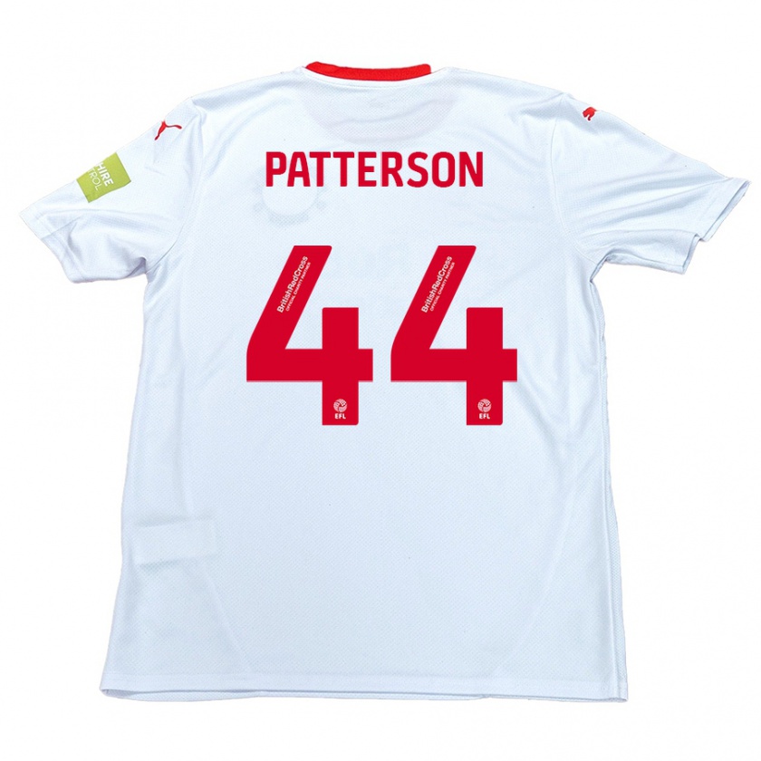 Kandiny Kinder Phoenix Patterson #44 Weiß Auswärtstrikot Trikot 2024/25 T-Shirt