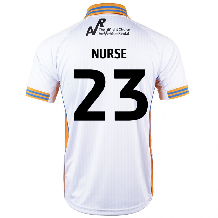 Kandiny Kinder George Nurse #23 Weiß Auswärtstrikot Trikot 2024/25 T-Shirt