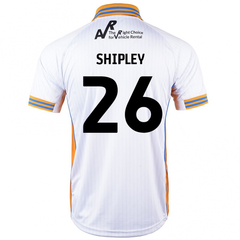 Kandiny Kinder Jordan Shipley #26 Weiß Auswärtstrikot Trikot 2024/25 T-Shirt