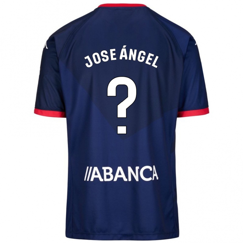 Kandiny Kinder José Ángel Jurado #20 Marineblau Auswärtstrikot Trikot 2024/25 T-Shirt