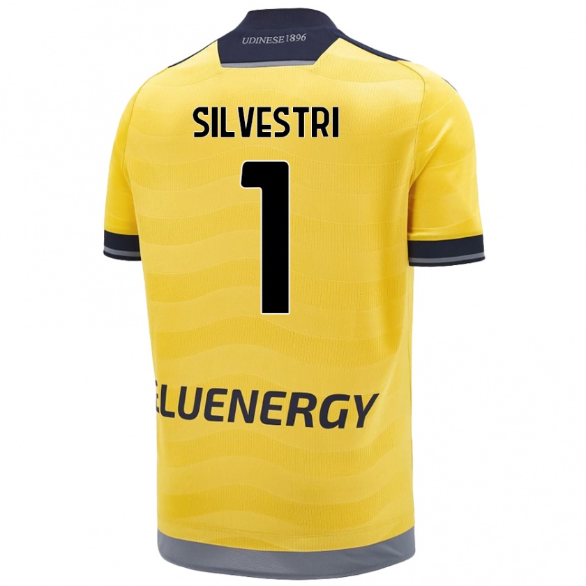 Kandiny Kinder Marco Silvestri #1 Golden Auswärtstrikot Trikot 2024/25 T-Shirt