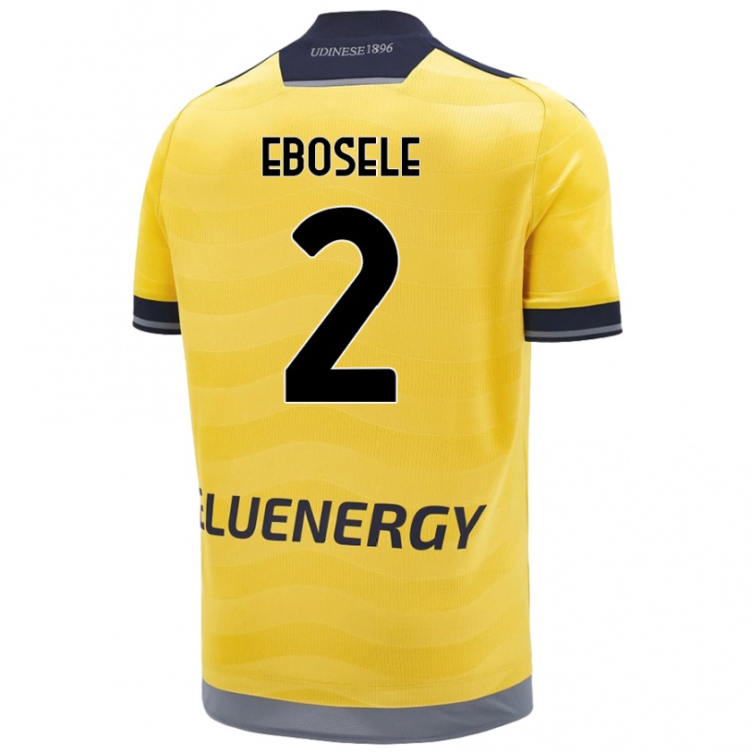 Kandiny Kinder Festy Ebosele #2 Golden Auswärtstrikot Trikot 2024/25 T-Shirt