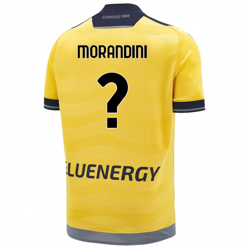 Kandiny Kinder Federico Morandini #0 Golden Auswärtstrikot Trikot 2024/25 T-Shirt