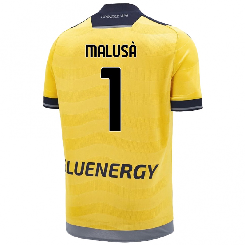 Kandiny Kinder Joel Malusà #1 Golden Auswärtstrikot Trikot 2024/25 T-Shirt