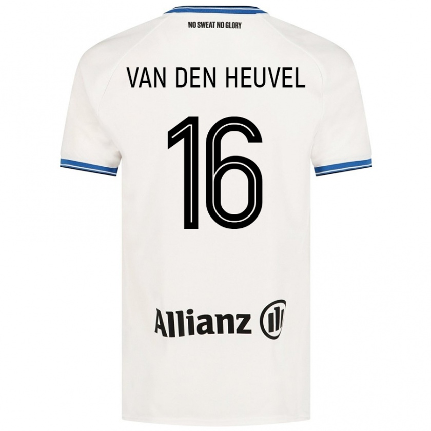 Kandiny Kinder Dani Van Den Heuvel #16 Weiß Auswärtstrikot Trikot 2024/25 T-Shirt