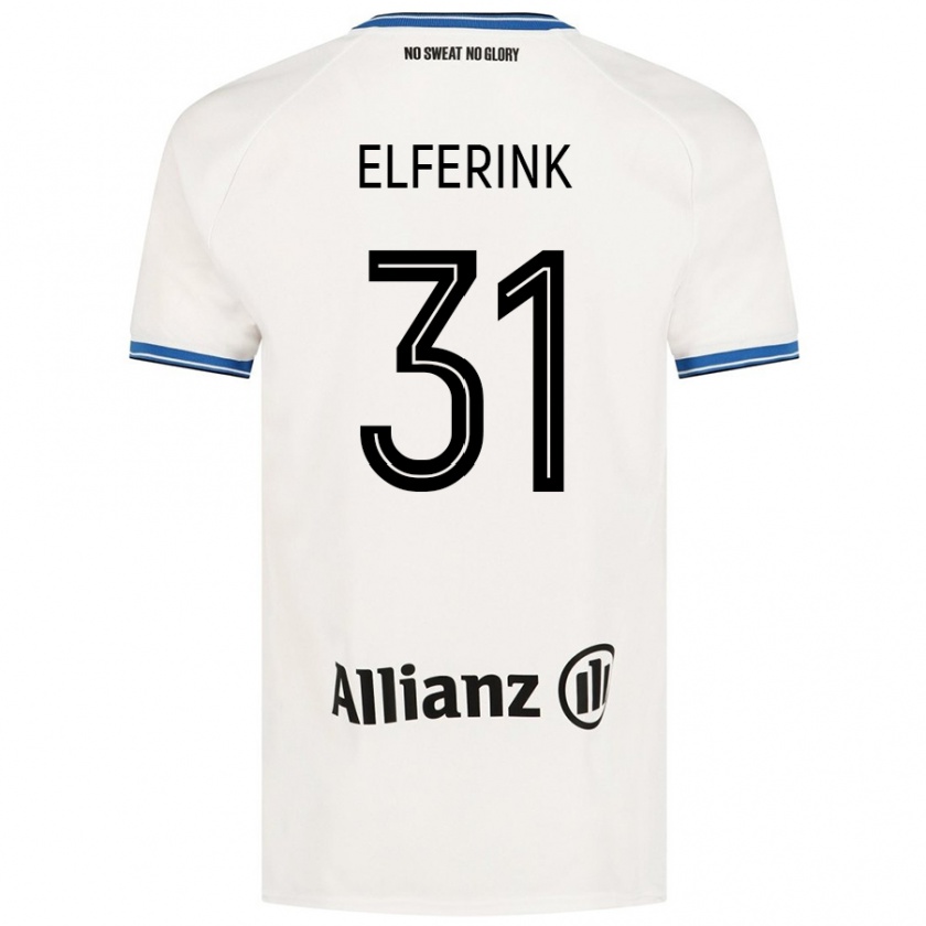 Kandiny Kinder Marie Elferink #31 Weiß Auswärtstrikot Trikot 2024/25 T-Shirt