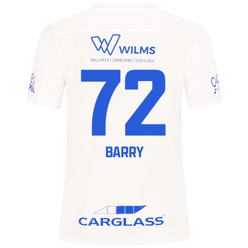 Kandiny Kinder Alpha Barry #72 Weiß Auswärtstrikot Trikot 2024/25 T-Shirt