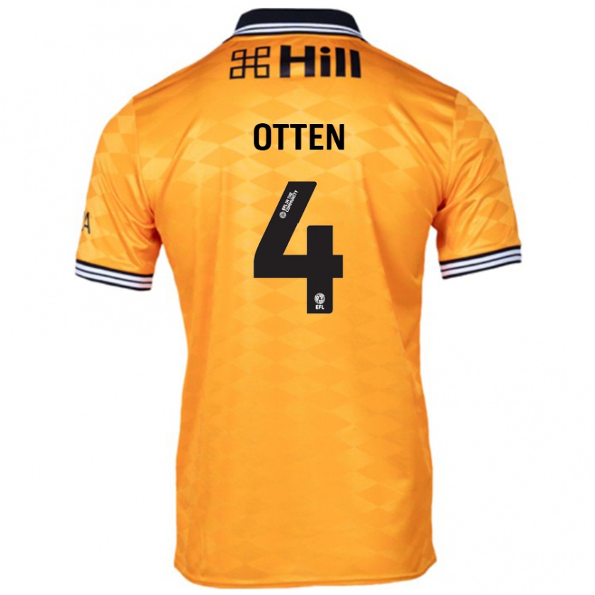 Kandiny Herren Gisela Otten #4 Orange Heimtrikot Trikot 2024/25 T-Shirt