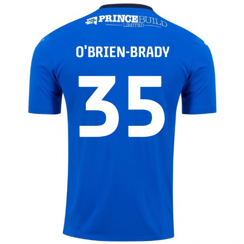 Kandiny Herren Donay O'brien-Brady #35 Blau Weiß Heimtrikot Trikot 2024/25 T-Shirt