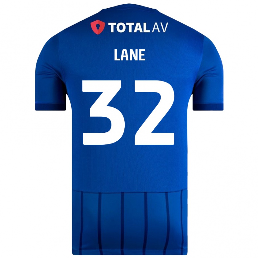 Kandiny Herren Paddy Lane #32 Blau Heimtrikot Trikot 2024/25 T-Shirt