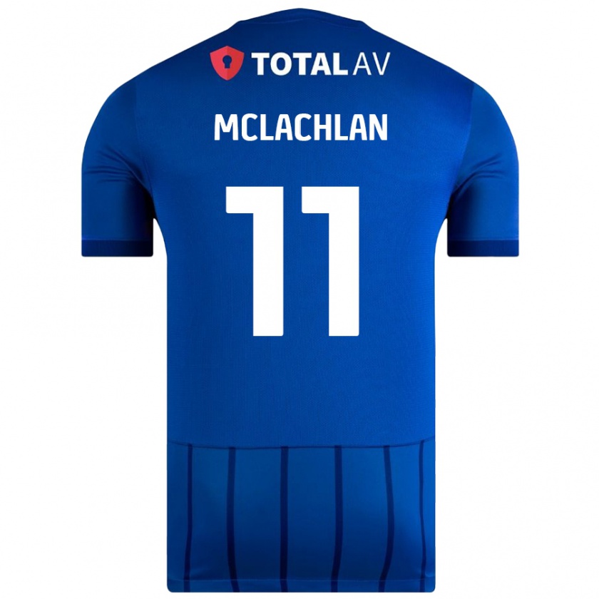 Kandiny Herren Daisy Mclachlan #11 Blau Heimtrikot Trikot 2024/25 T-Shirt