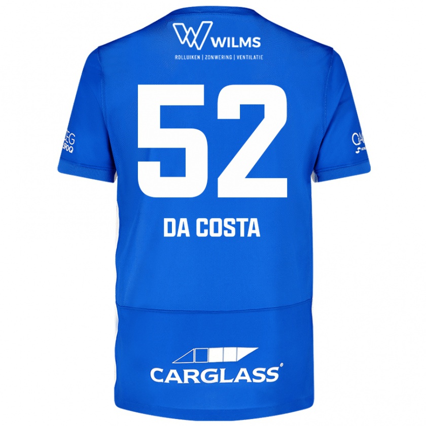 Kandiny Herren Wilson Da Costa #52 Blau Heimtrikot Trikot 2024/25 T-Shirt