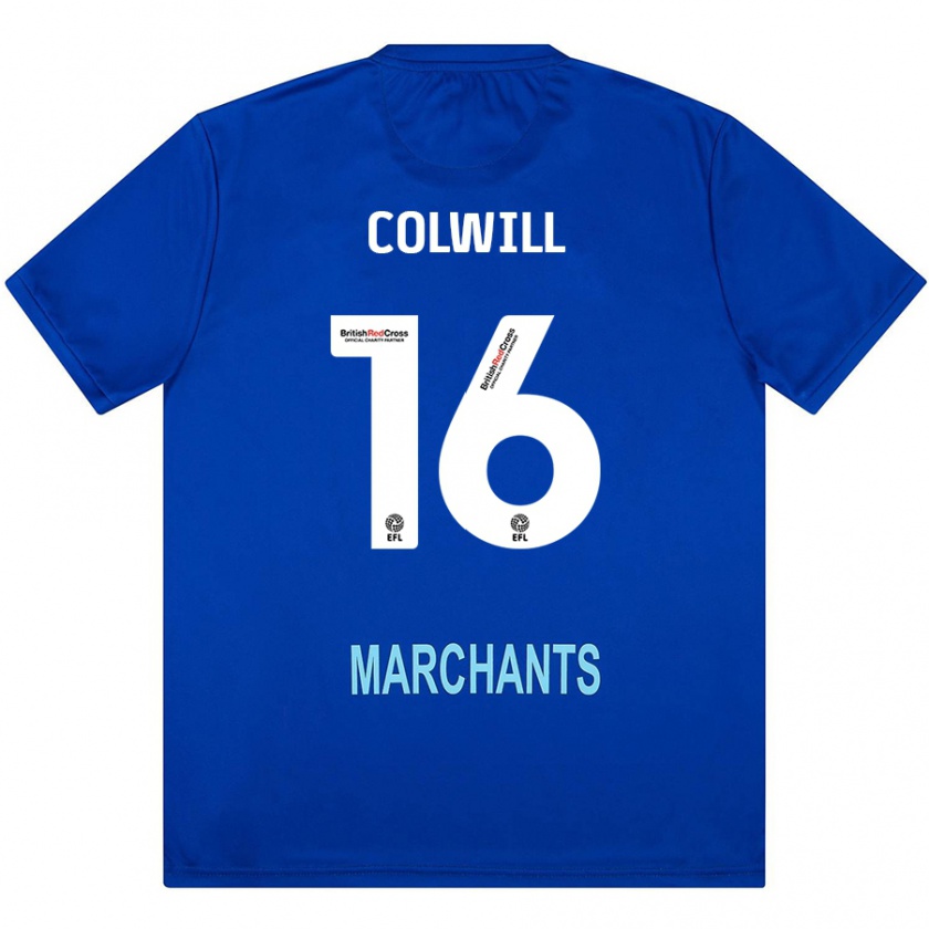 Kandiny Herren Joel Colwill #16 Grün Auswärtstrikot Trikot 2024/25 T-Shirt