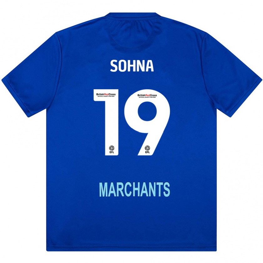 Kandiny Herren Harrison Sohna #19 Grün Auswärtstrikot Trikot 2024/25 T-Shirt