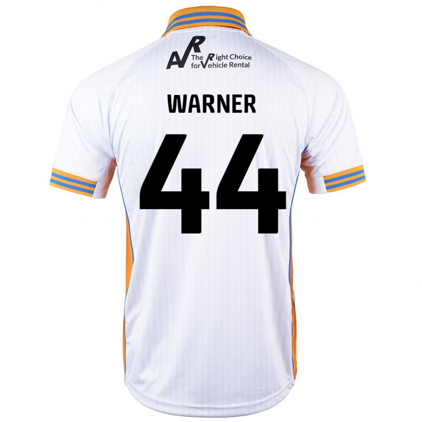 Kandiny Herren James Warner #44 Weiß Auswärtstrikot Trikot 2024/25 T-Shirt