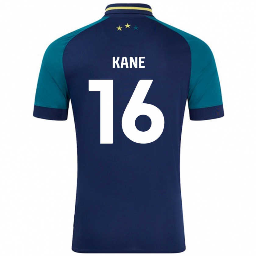 Kandiny Herren Herbie Kane #16 Marine Dunkelgrün Auswärtstrikot Trikot 2024/25 T-Shirt