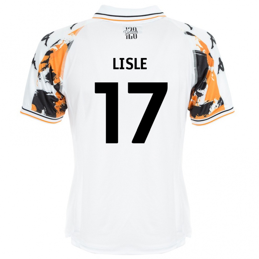 Kandiny Herren Mary Lisle #17 Weiß Auswärtstrikot Trikot 2024/25 T-Shirt