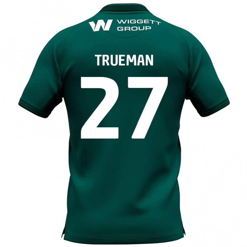 Kandiny Herren Connal Trueman #27 Grün Auswärtstrikot Trikot 2024/25 T-Shirt