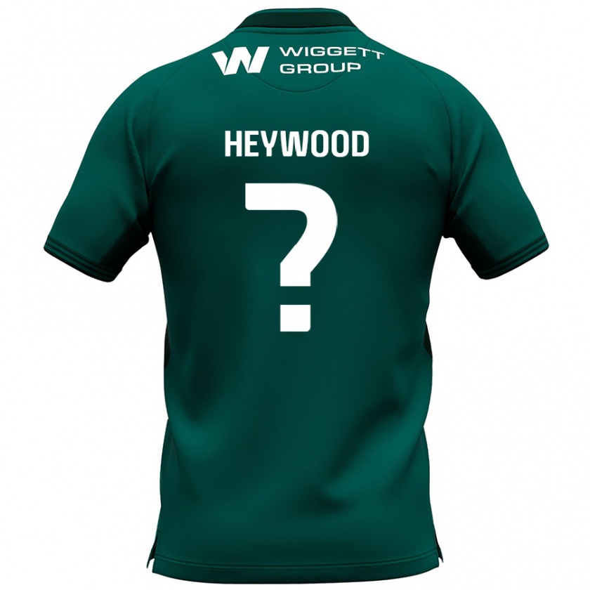 Kandiny Herren Kavalli Heywood #0 Grün Auswärtstrikot Trikot 2024/25 T-Shirt