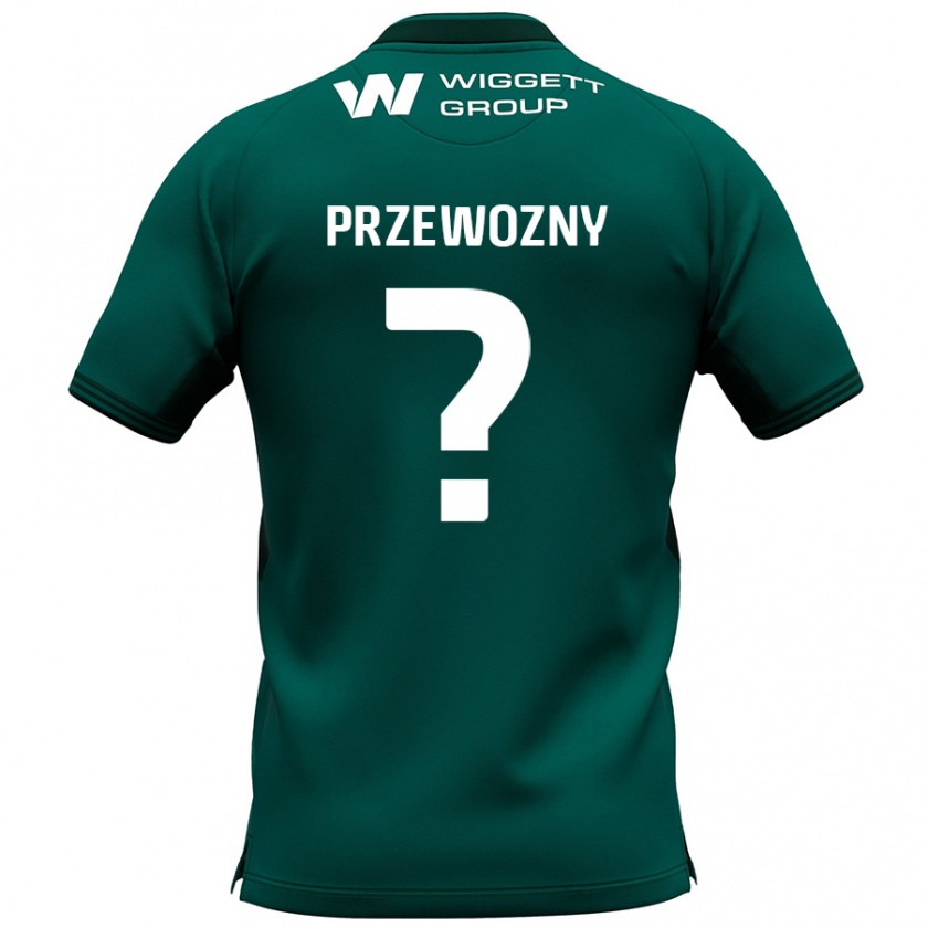 Kandiny Herren Jakub Przewozny #0 Grün Auswärtstrikot Trikot 2024/25 T-Shirt