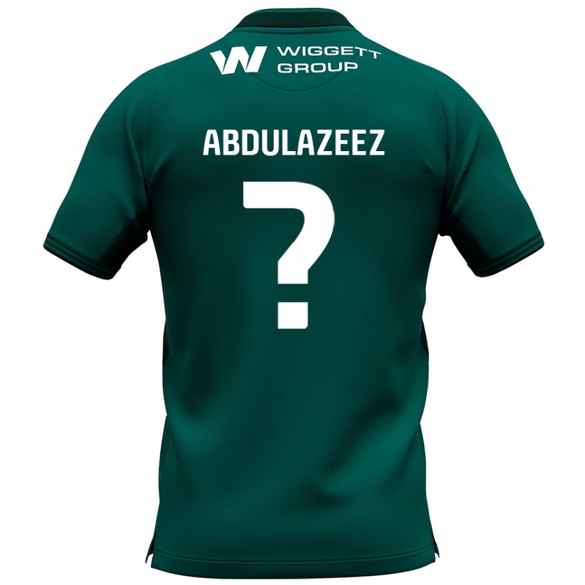 Kandiny Herren Abdulahi Abdulazeez #0 Grün Auswärtstrikot Trikot 2024/25 T-Shirt