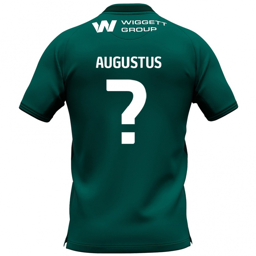 Kandiny Herren Jasmine Augustus #0 Grün Auswärtstrikot Trikot 2024/25 T-Shirt