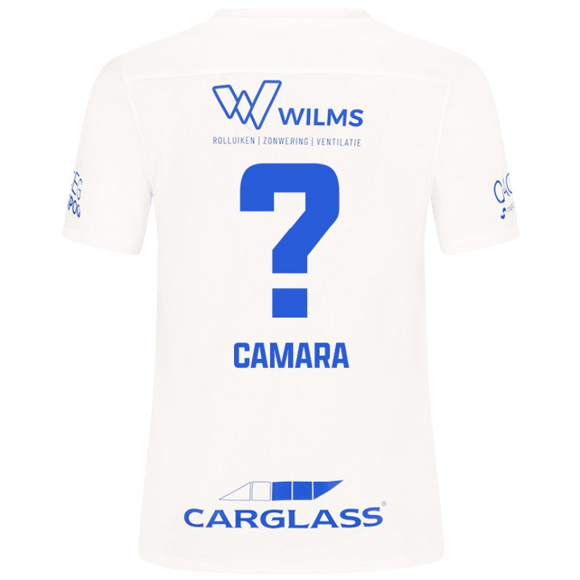 Kandiny Herren Ali Camara #0 Weiß Auswärtstrikot Trikot 2024/25 T-Shirt